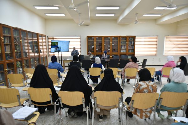 الحزام الاخضر النباتي ورشة ينظمها قسم علوم الحياة 2