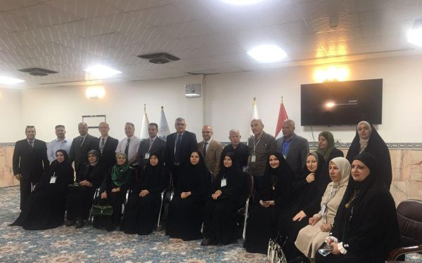 كلية العلوم للبنات تشارك في فعاليات المؤتمر العلمي الدولي التاسع لزيارة الاربعين 3