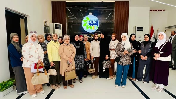 كلية العلوم للبنات تنظم زيارة علمية إلى مصنع المأمون التابع للشركة العامة للمنتوجات الغذائية1