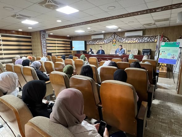 ورشة عمل أقامتها وحدة الشؤون العلميه 2