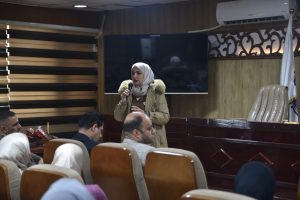 احتفالية ترحيبية لطالبات المرحلة الأولى في قسم علوم الحاسوب5