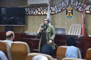 احتفالية ترحيبية لطالبات المرحلة الأولى في قسم علوم الحاسوب6