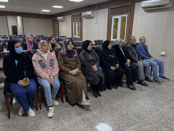 1ورشة عمل بعنوان المواد النانوية المتقدمة في تحويل وخزن الطاقة تقيمها وحدة التعليم المستمر بالتعاون مع قسم الكيمياء2